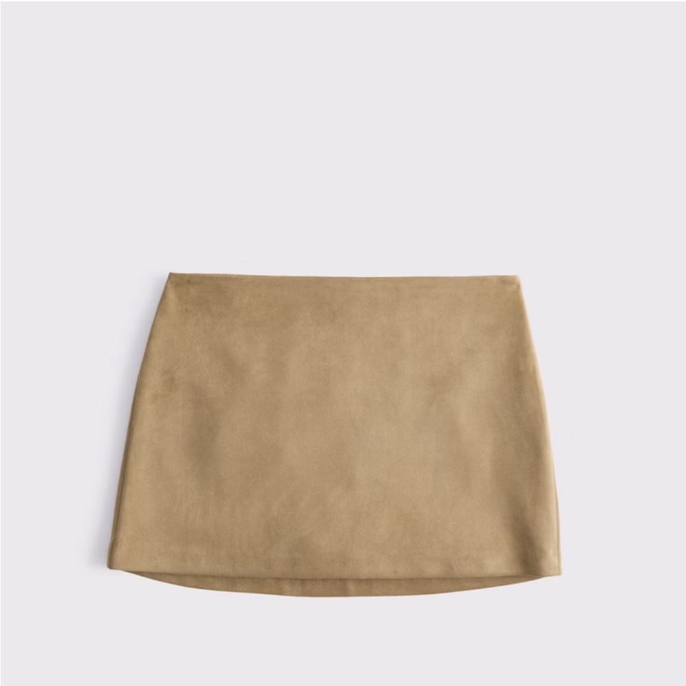 Abercrombie & Fitch Tan Mini Skort